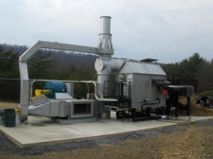 Frye Poultry gasifier